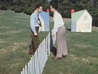 neighbors (1952) dir. norman mclaren