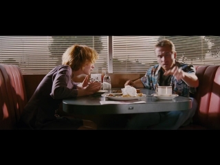 pulp fiction cafe opening scene